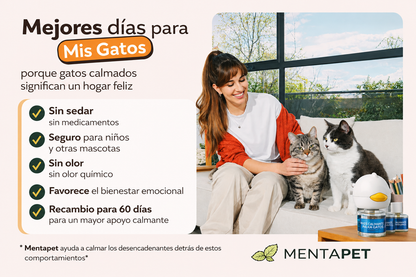 Recambio para Gatos Mentaped