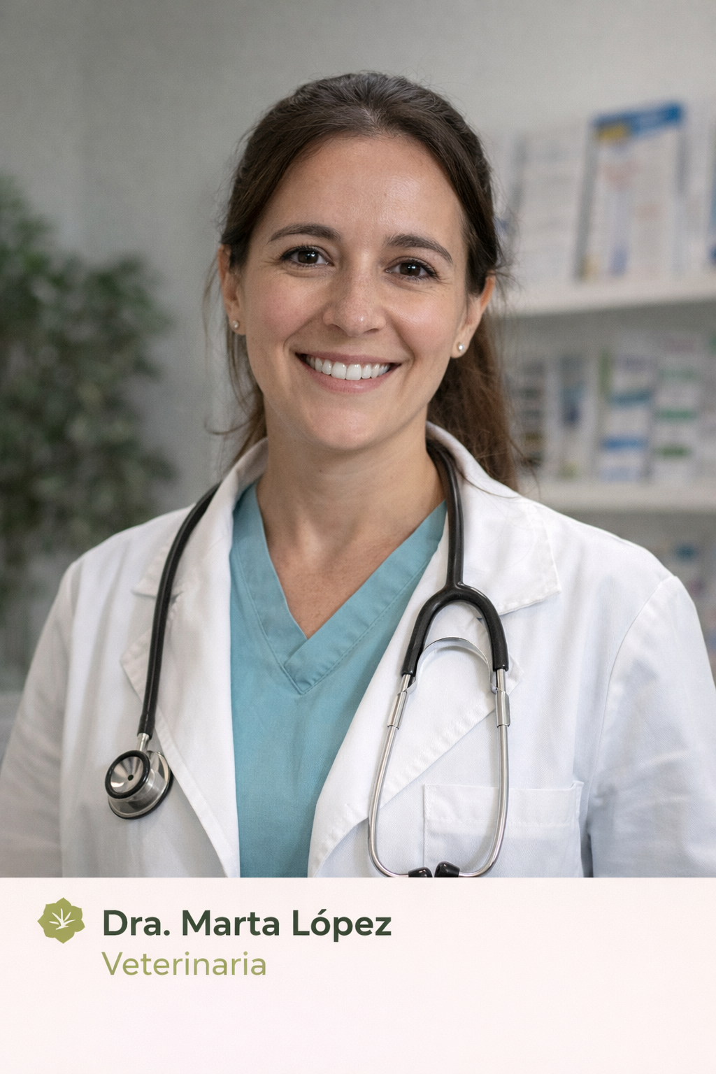 Dra. Marta López, Veterinaria